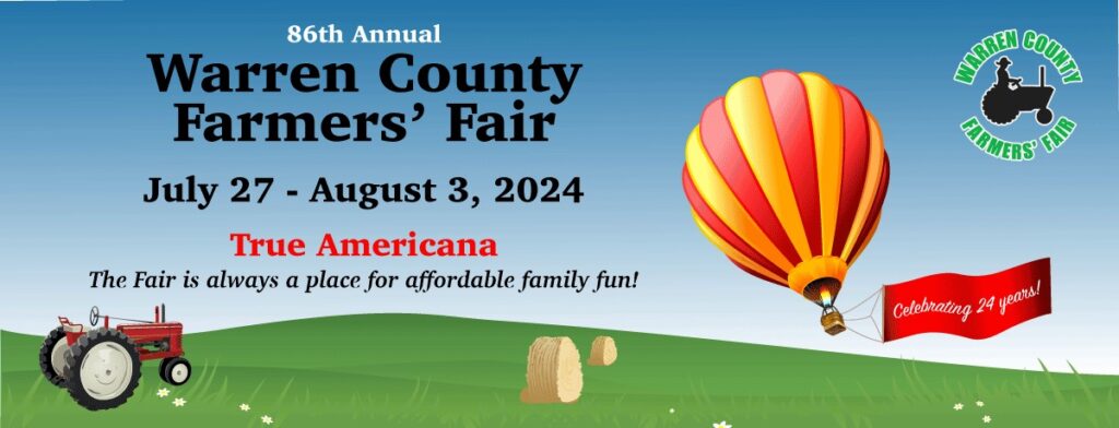 Warren County Farmers Fair Header 2024